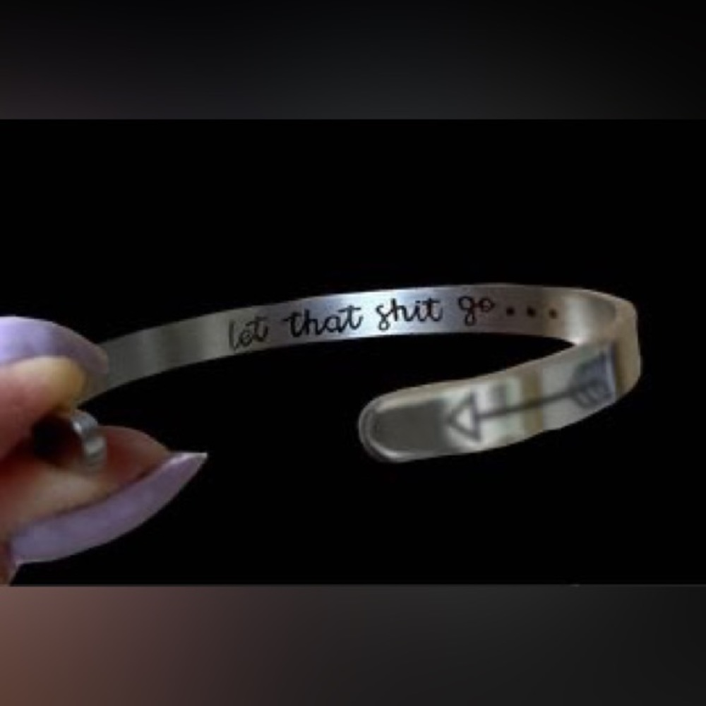 Stainless Steel Arrow Bangle